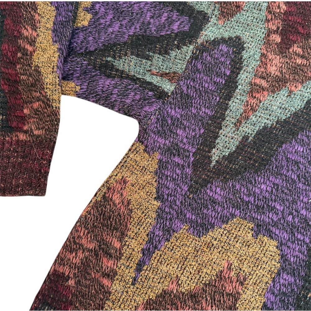 Multicolor Zigzag Pattern Men’s Sweater - image 4